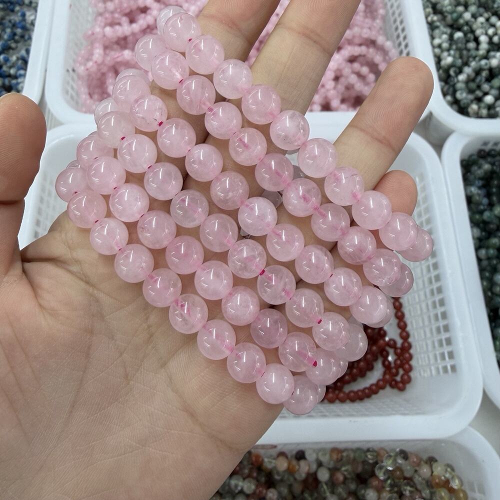 8MM Rose Quartz Bracelet